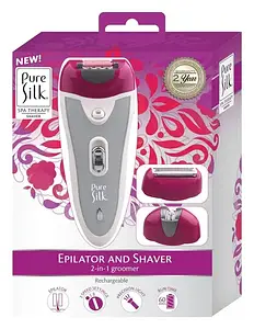 Pure Silk Spa Therapy 3-In-1 Groomer With Epilator