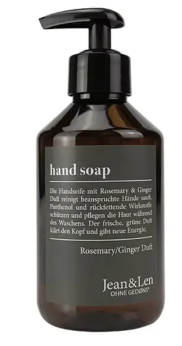 Jean&Len Hand Soap Rosemary/Ginger Duft