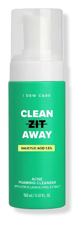 I Dew Care Clean Zit Away Salicylic Acid Acne Foaming Cleanser