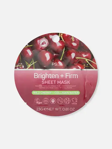 Primark PS... Wild Cherry And Collagen Water Sheet Mask