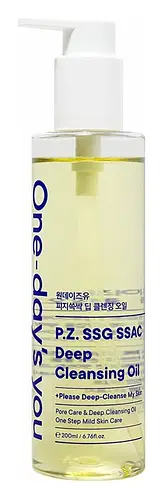 One-Day's You P.Z Ssg Ssag Deep Cleansing Oil