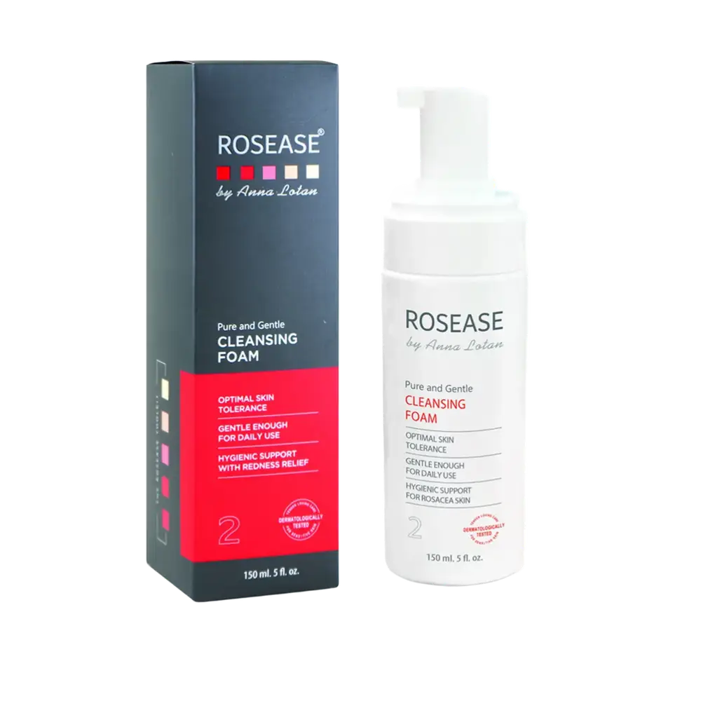 Anna Lotan Rosease Pure & Gentle Cleansing Foam