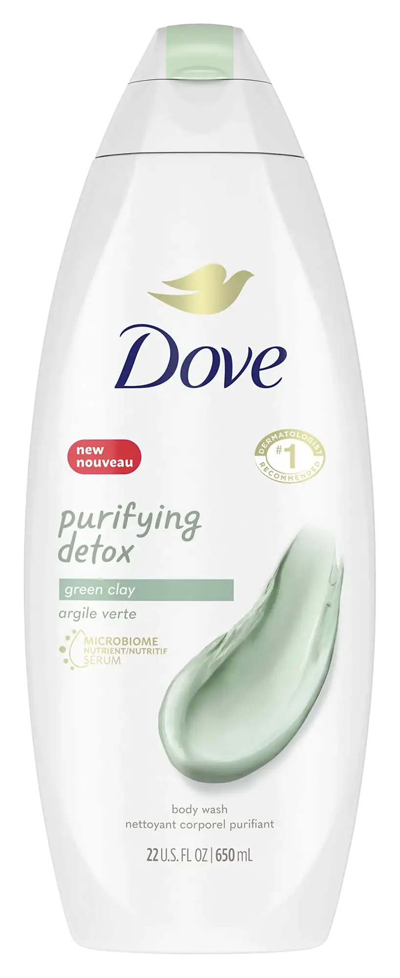 Dove Purifying Detox Green Clay Body Wash