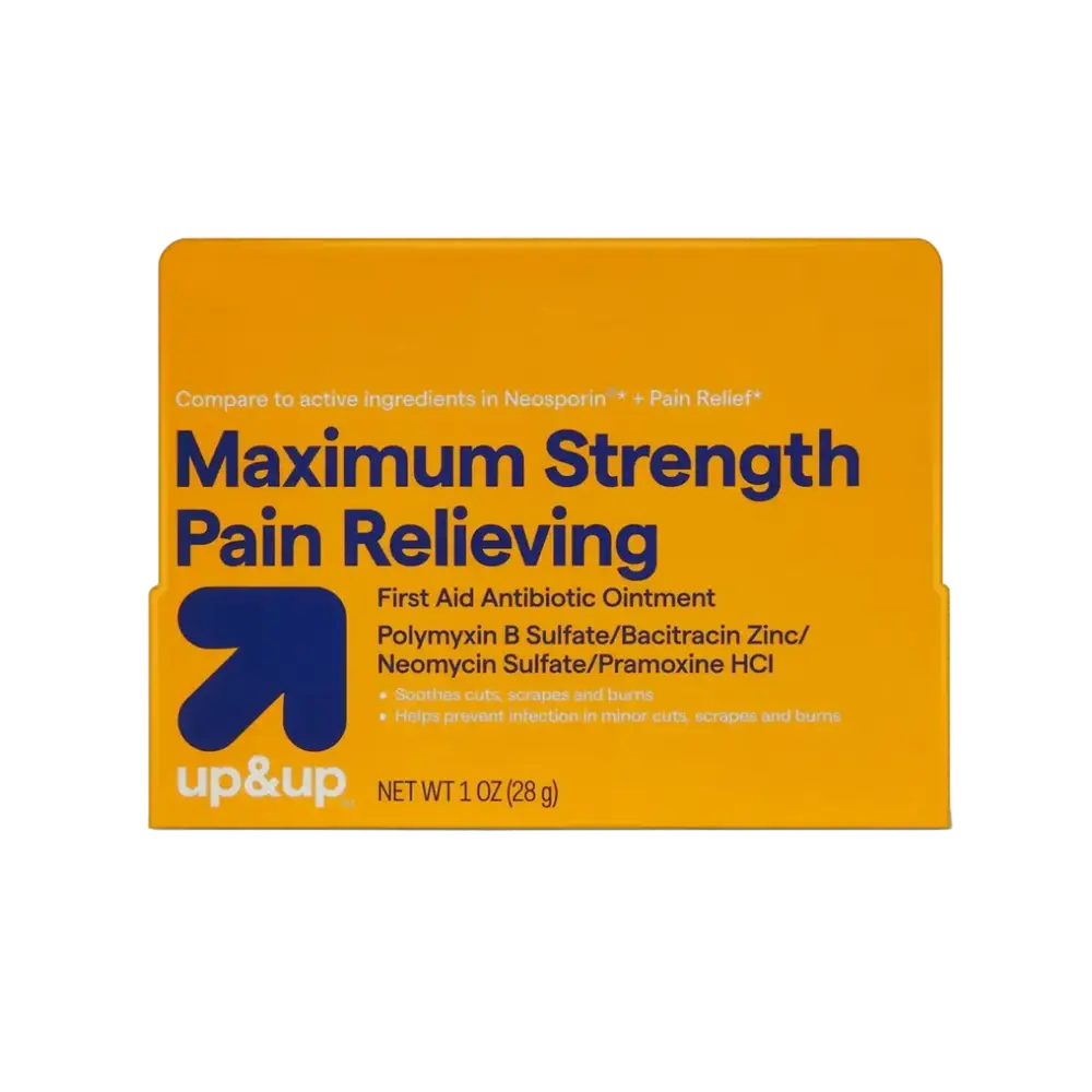 up&up Maximum Strength Pain Relieving First Aid Antibiotic Ointment