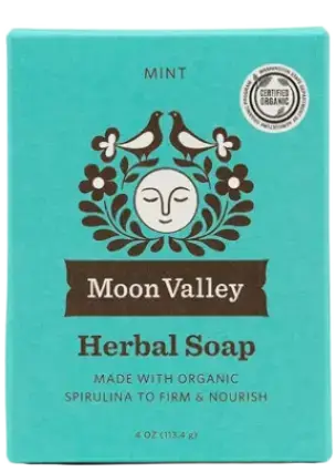 Moon Valley Organics Herbal Soap Mint
