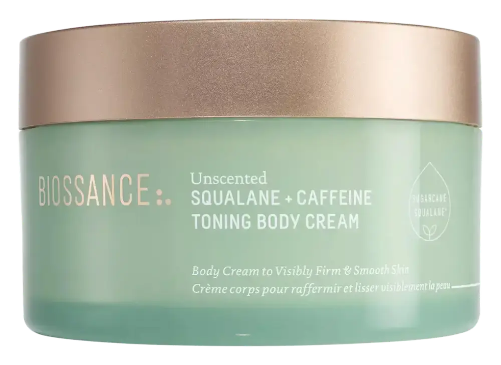 Biossance Squalane + Caffeine Toning Body Cream - Unscented