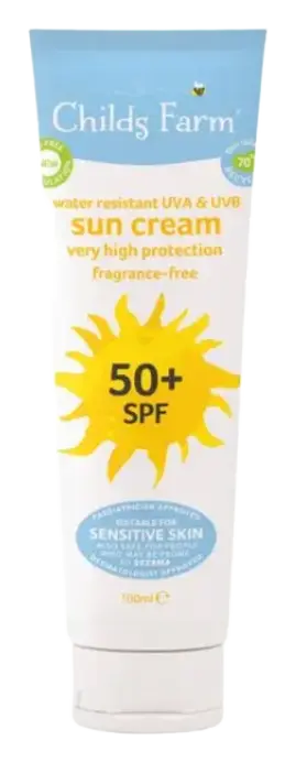 Childs Farm Sun Cream Fragrance-Free SPF 50+