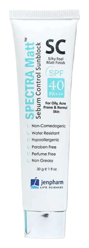 Jenpharm Spectra Matt SC SPF 40