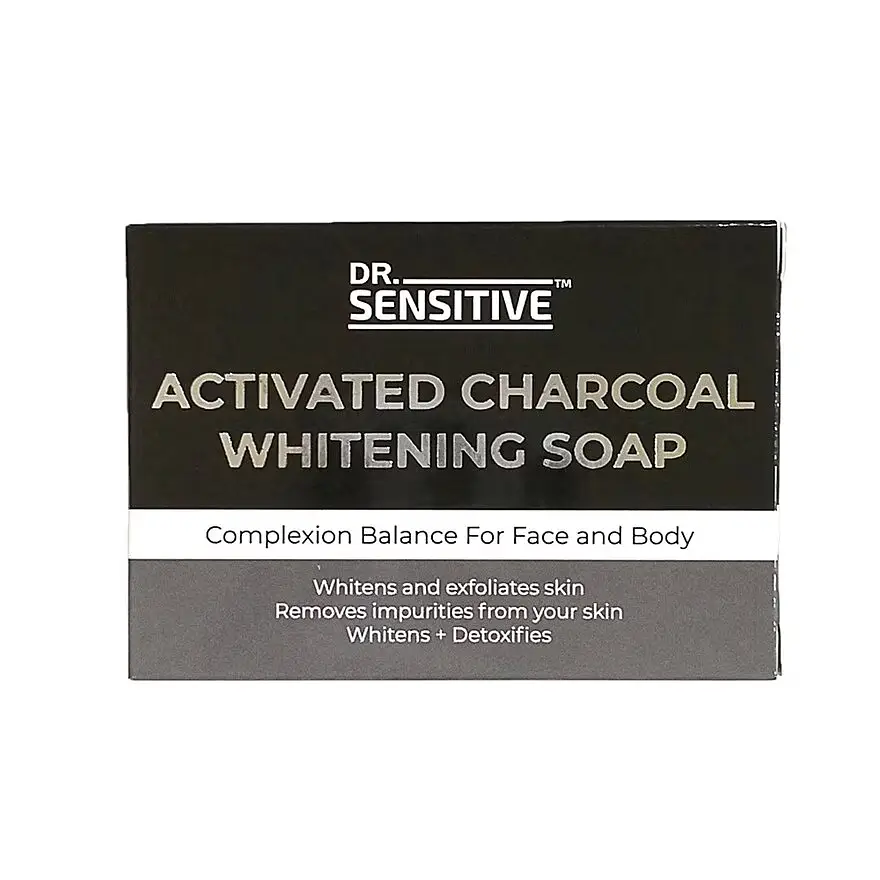 Dr. Sensitive Activated Charcoal Whitening Soap