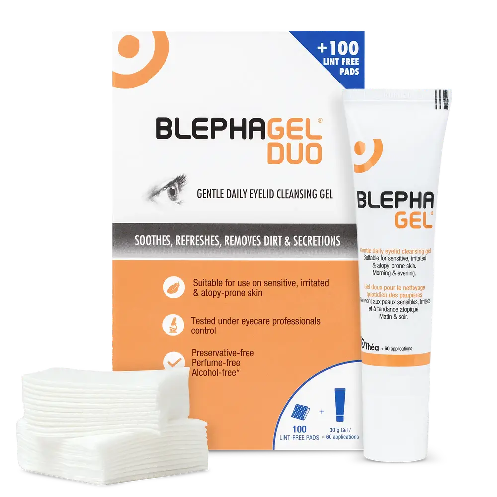Théa Blephagel Duo Gentle Daily Eyelid Cleansing Gel Canada