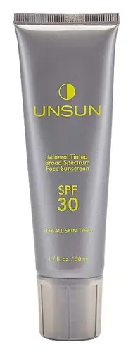 Unsun Cosmetics Mineral Tinted Face Sunscreen Lotion - SPF 30