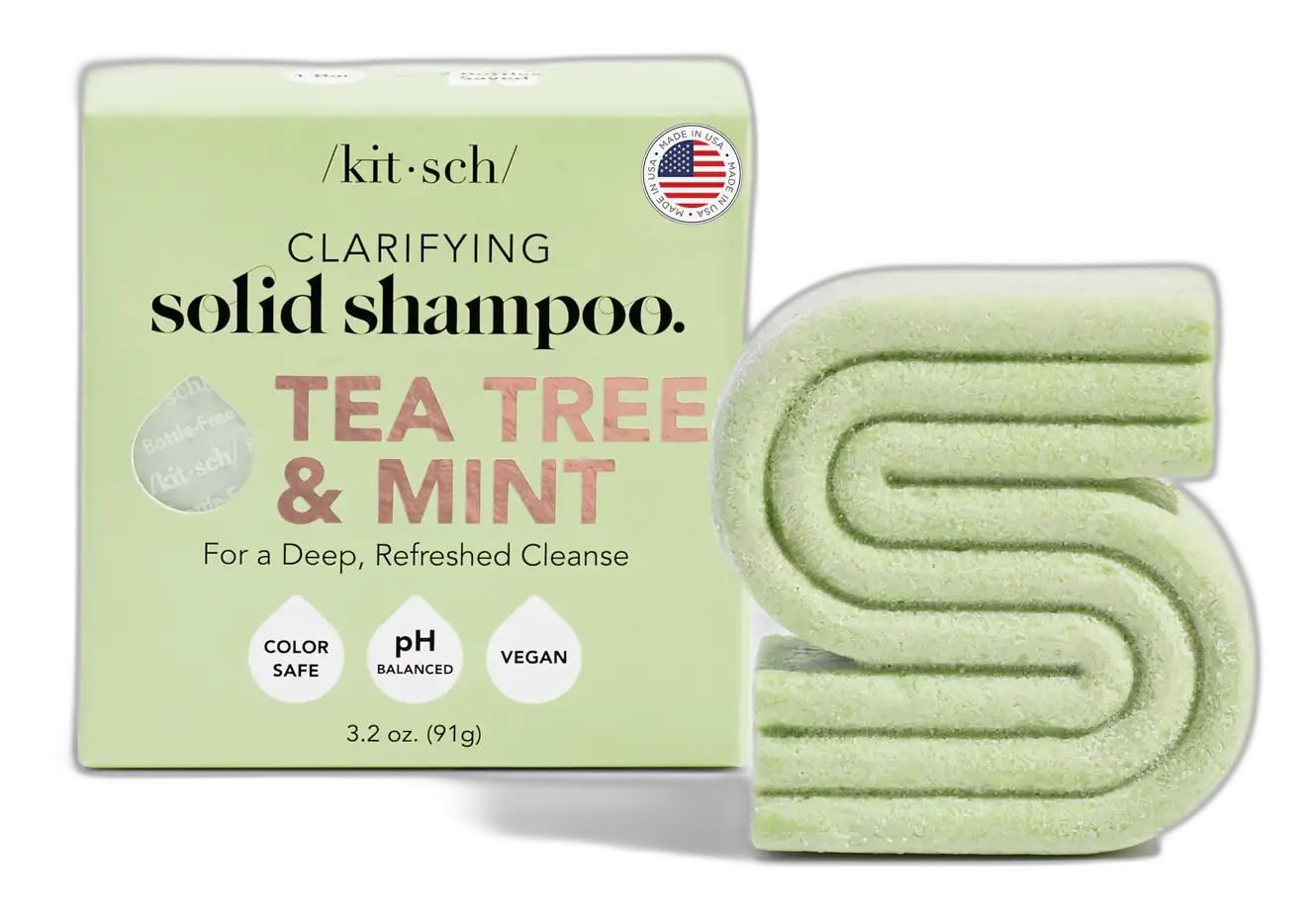 Kitsch Tea Tree & Mint Clarifying Shampoo Bar