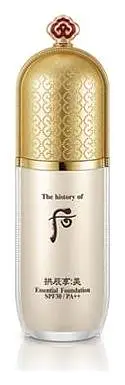 The History of Whoo Gongjinhyang Mi Essential Foundation #01 - Light Beige