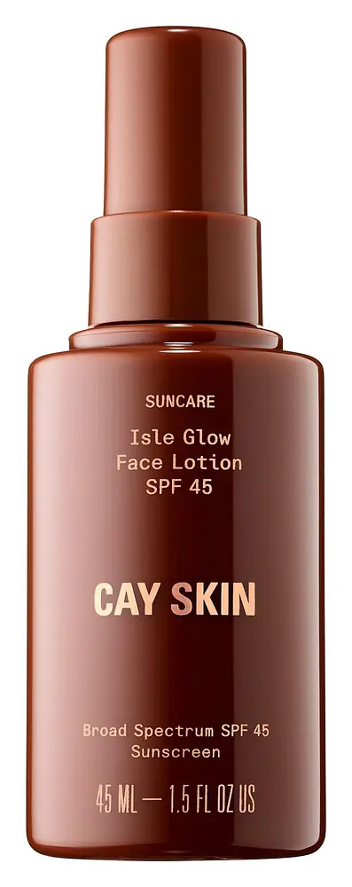 CAY SKIN Isle Glow Face Moisturizer with SPF 45 and Niacinamide