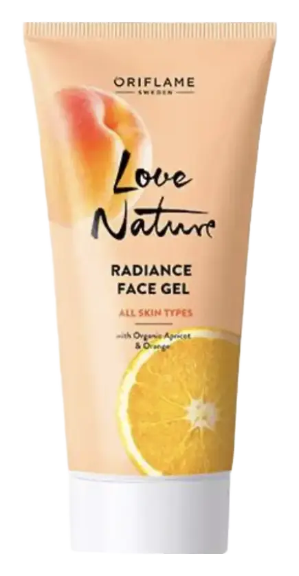 Oriflame Love Nature Radiance Face Gel with Organic Apricot & Orange
