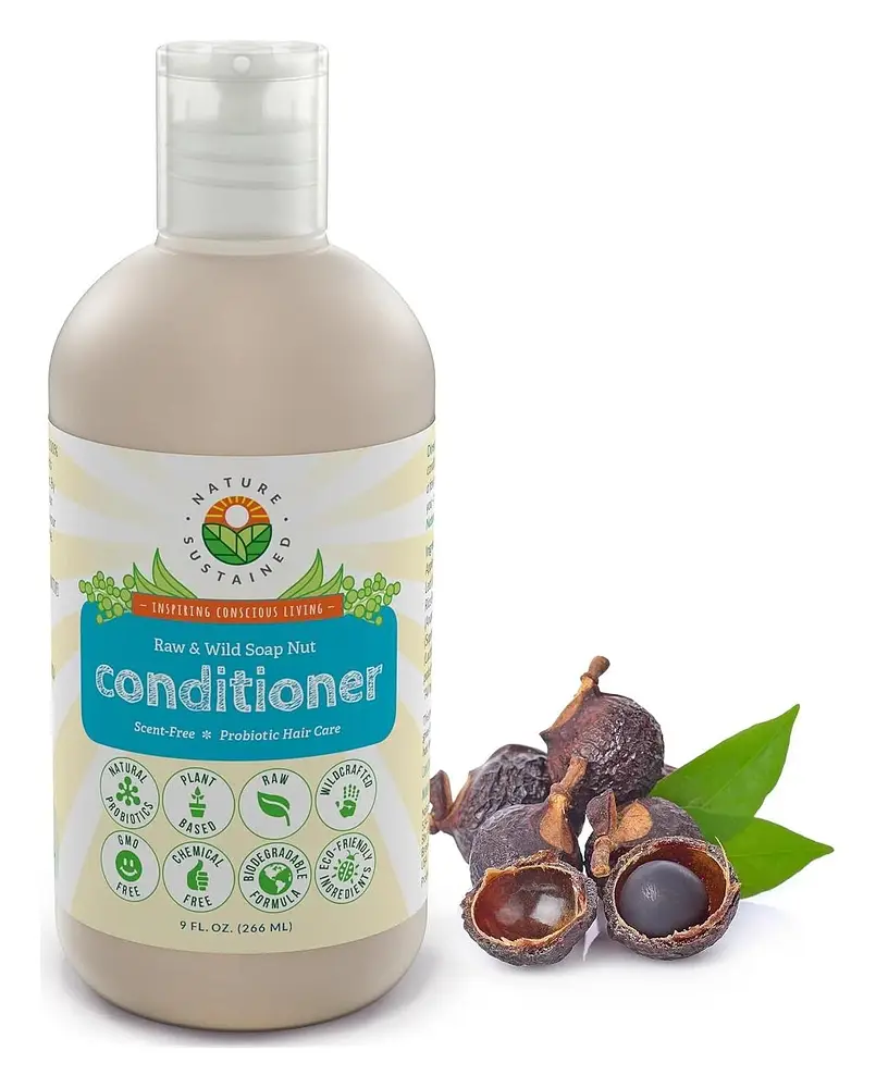 Nature Sustained Raw & Wild Soap Nut Conditioner