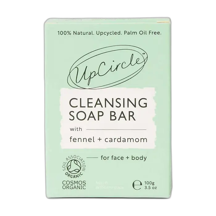Upcircle Cleansing Soap Bar Fennel + Cardamom