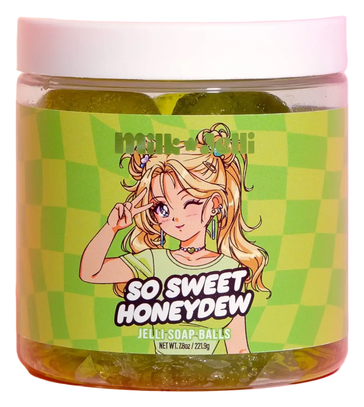 Milk Jelli So Sweet Honeydew - Jelli Soap Balls