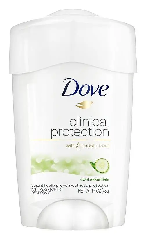 Dove Clinical Protection Antiperspirant Deodorant Stick Cool Essentials