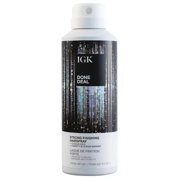 IGK Hair Done Deal Strong Hold Hair Spray
