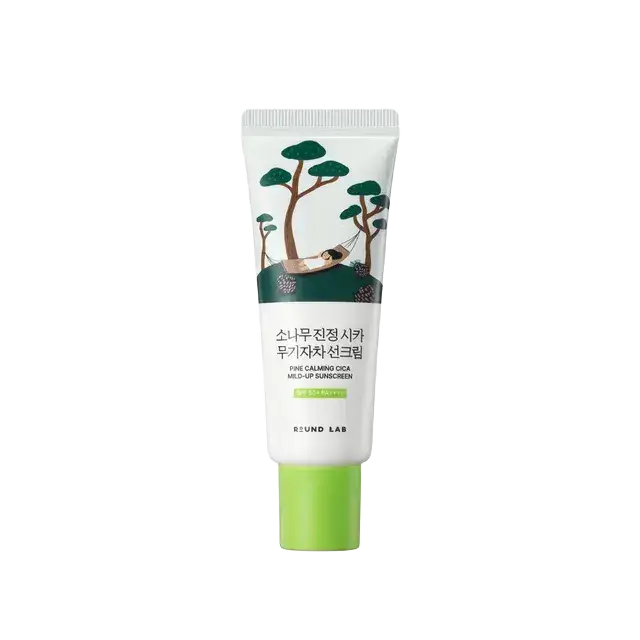 Round Lab Pine Calming Cica Mild Up Sunscreen SPF 50+