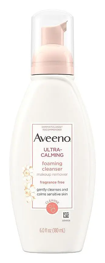Aveeno Ultra-Calming Foaming Cleanser For Sensitive Skin