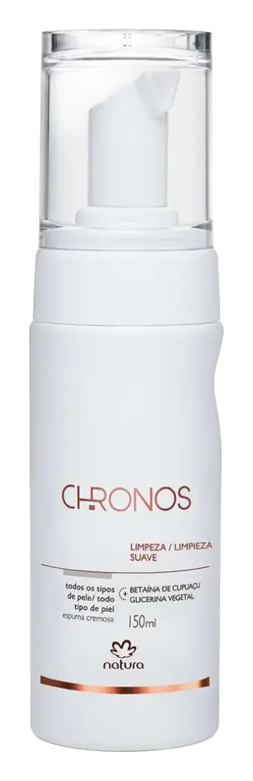 Natura Espuma Limpeza Suave Chronos