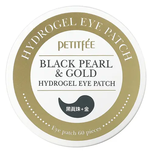 Petitfee Hydrogel Eye Patch Black Pearl & Gold