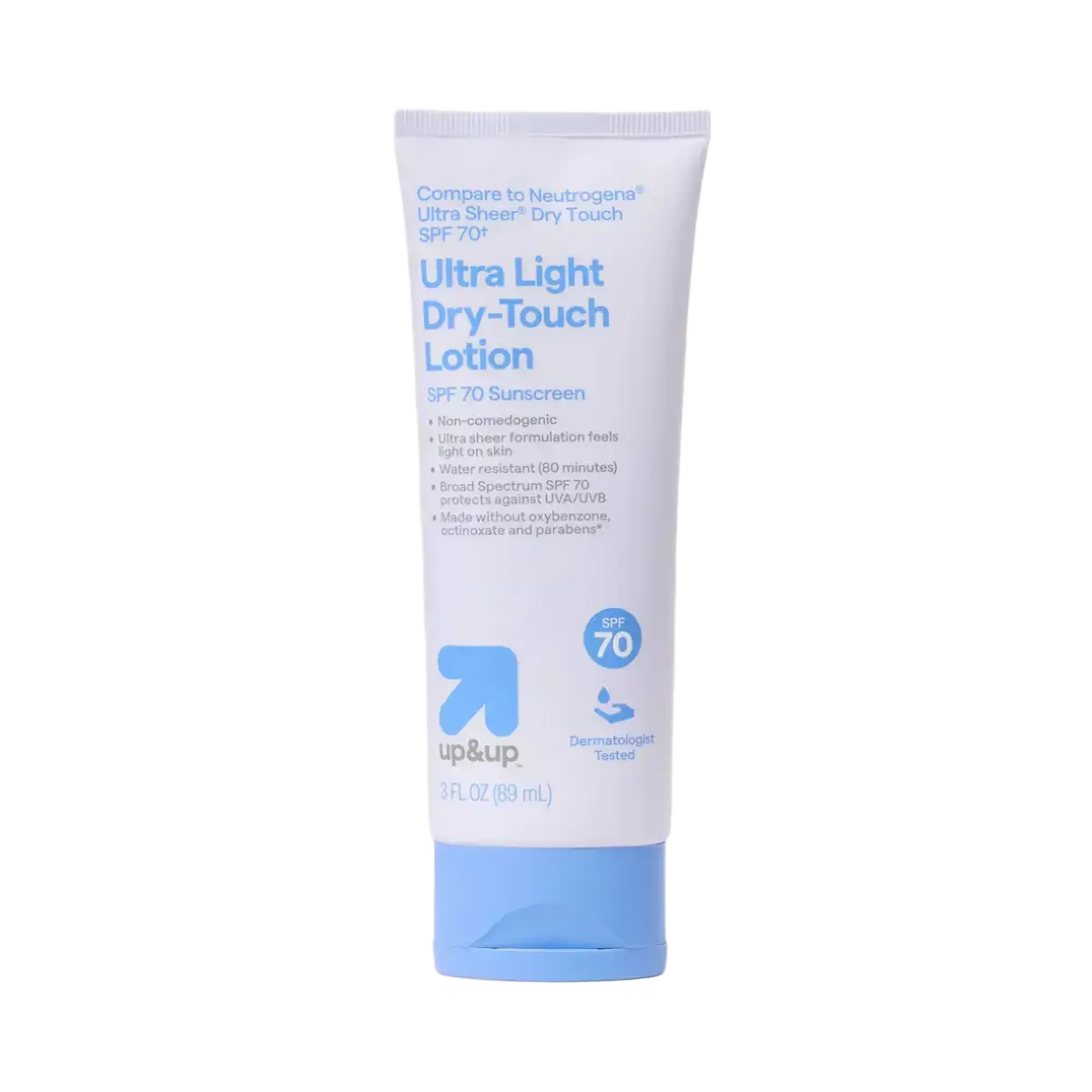 up&up Ultra Light Dry-Touch Lotion SPF 70 Sunscreen