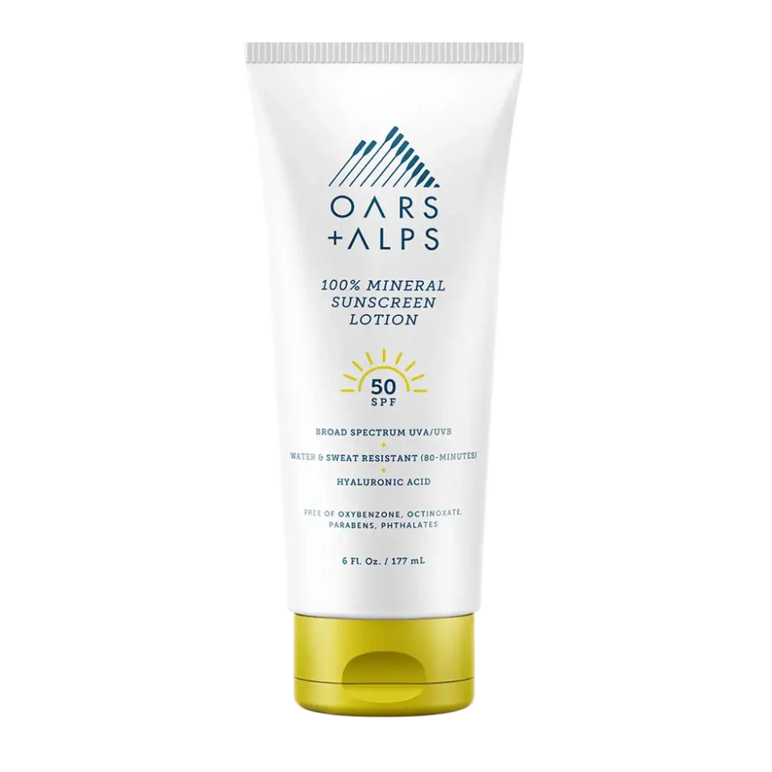 Oars + Alps 100% Mineral Sunscreen Lotion SPF 50