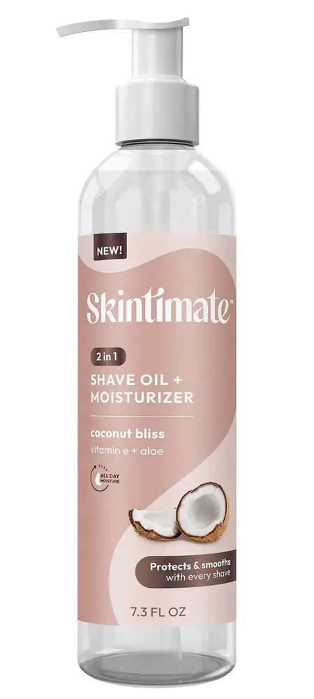 Skintimate 2 In 1 Shave Oil + Moisturizer Coconut Bliss