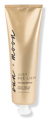 Sun + Moon Just Bee-lieve Polish + Repair Daily Facial Exfoliator