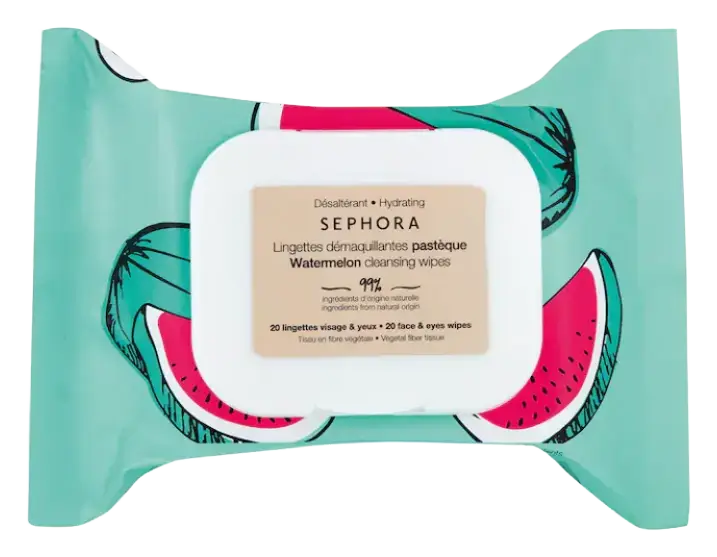 Sephora Collection Cleansing Face Wipes Watermelon