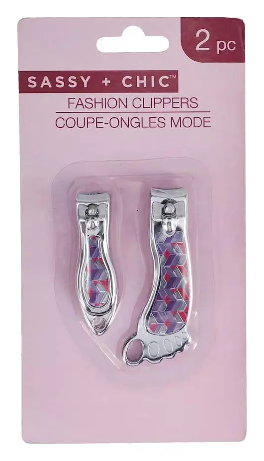 Sassy + Chic Fashion Nail Clippers