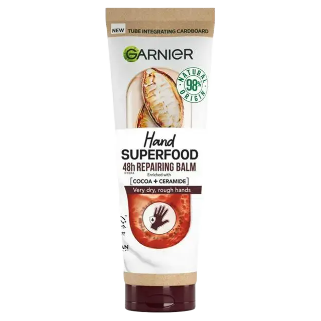 Garnier Hand Superfood Cocoa & Ceramide 48h Repairing Balm