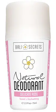 Bali Secrets Natural Deodorant Delicate Rose