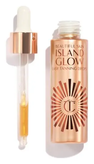 Charlotte Tilbury Beautiful Skin Island Glow Easy Tanning Drops Tan to Deep
