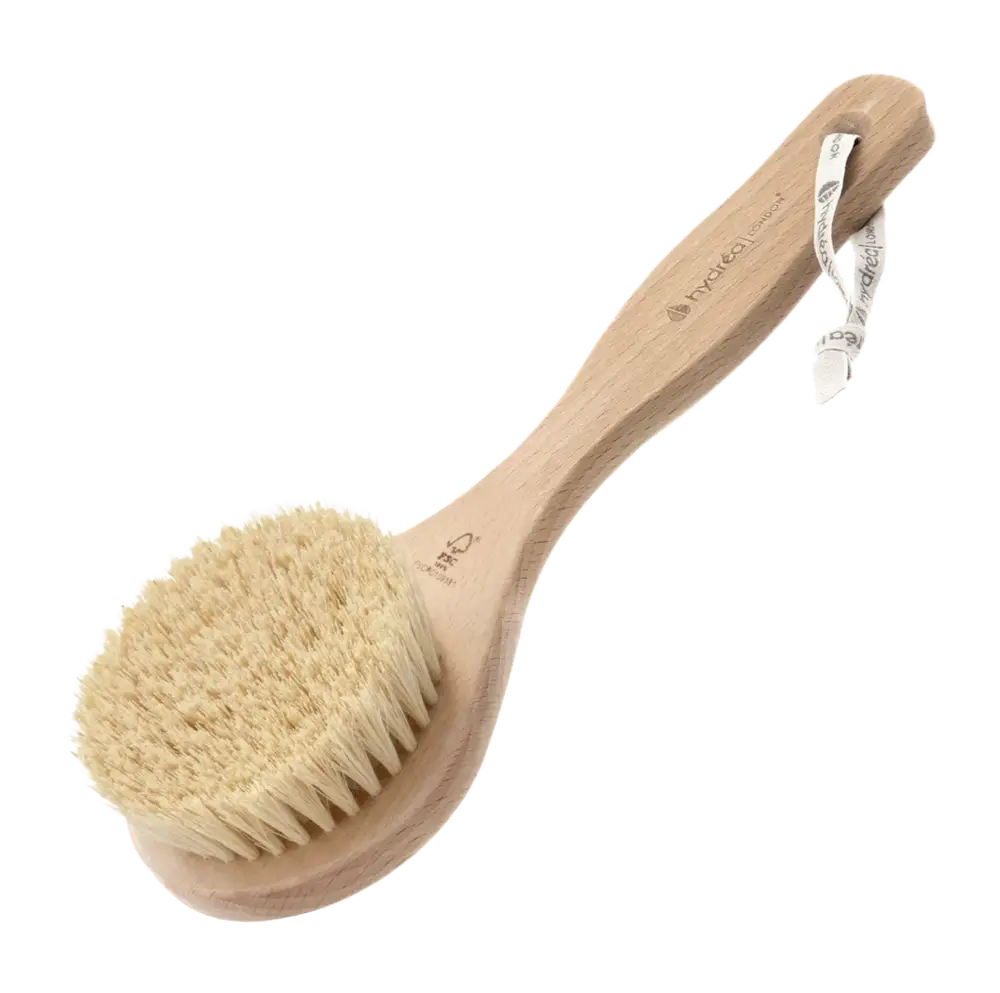 Hydrea London Classic Vegan Dry Body Brush Cactus Bristle
