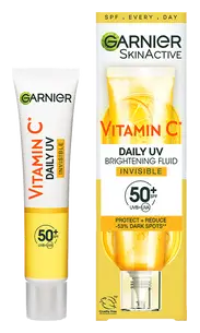 Garnier Vitamin C Daily UV Brightening Fluid Glow SPF 50+ UK