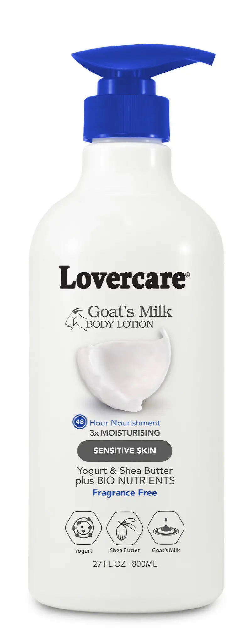 LoverCare Goat's Milk Body Lotion Sensitive Skin