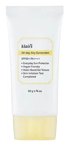 Dear, Klairs All-Day Airy Sunscreen SPF 50+