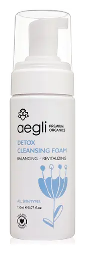 Aegli Premium Organics Detox Facial Cleansing Foam