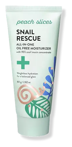 Peach Slices Snail Rescue All-In-One Oil Free Moisturizer