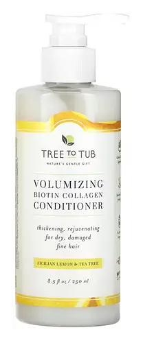 Tree to Tub Volumizing Biotin Collagen Conditioner Sicilian Lemon & Tea Tree