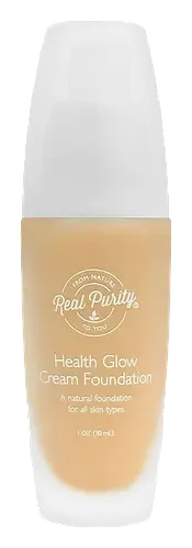Real Purity Health Glow Cream Foundation Golden Beige