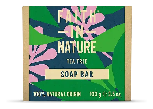 Faith In Nature Tea Tree Soap Bar