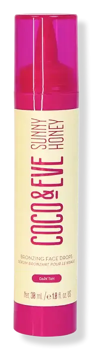 Coco & Eve Bronzing Face Drops Dark