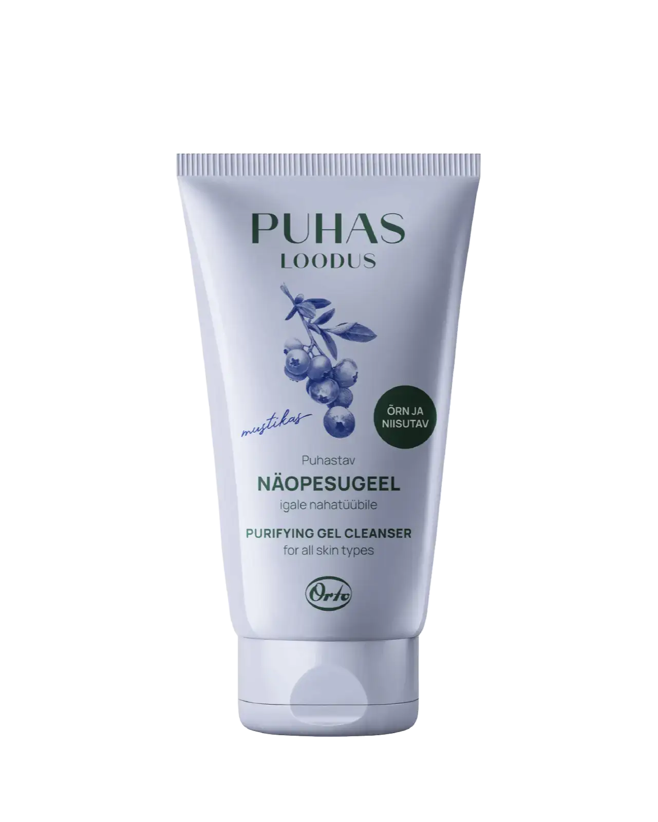 Puhas Loodus Blueberry Purifying Gel Cleanser