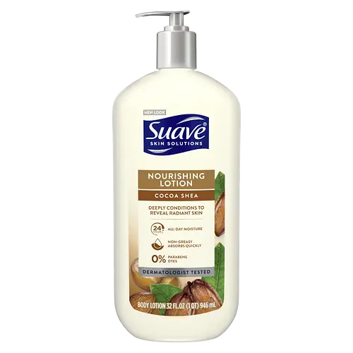 Suave Nourishing Lotion With Cocoa Shea