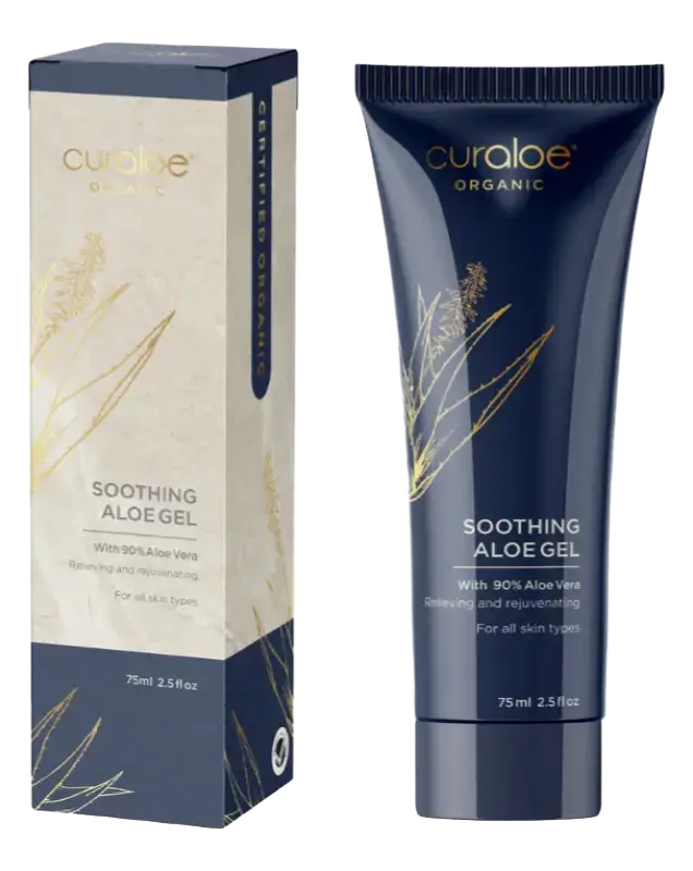 Curaloe Organic Soothing Aloe Vera Gel
